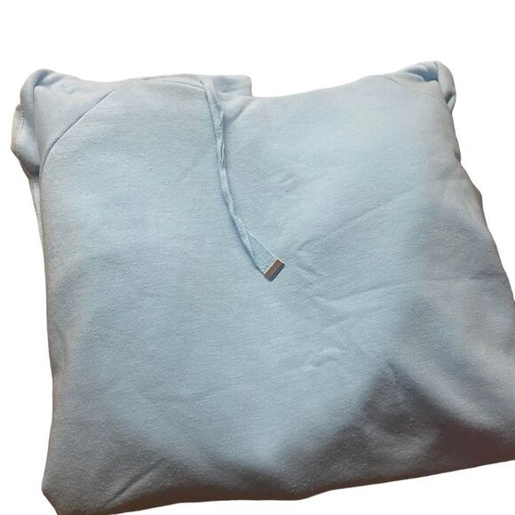 Kim Rogers ice blue size XXL super soft hoodie seams on sleeves perfect - Picture 1 of 2